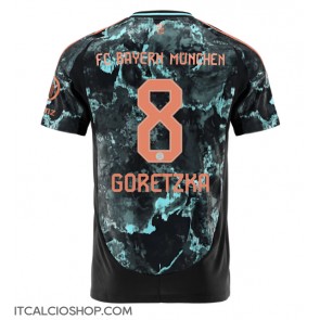 Bayern Munich Leon Goretzka #8 Seconda Maglia 2024-25 Manica Corta